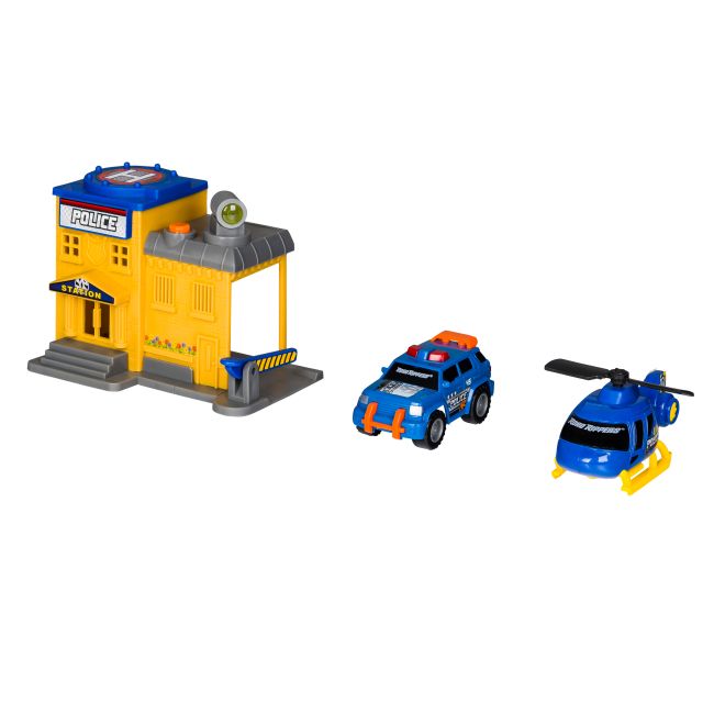 Набір іграшковий - Mini City Playsets - Police Depot (13 x 27 x 17 см)  фото 2
