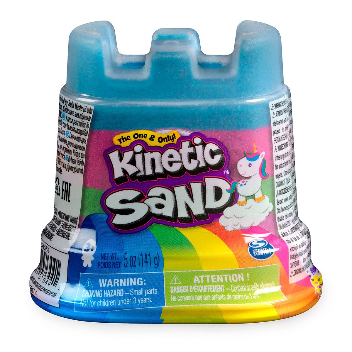 Песок для детского творчества - KINETIC SAND МИНИ-КРЕПОСТЬ (разноцветный, 141 g)  фото 2