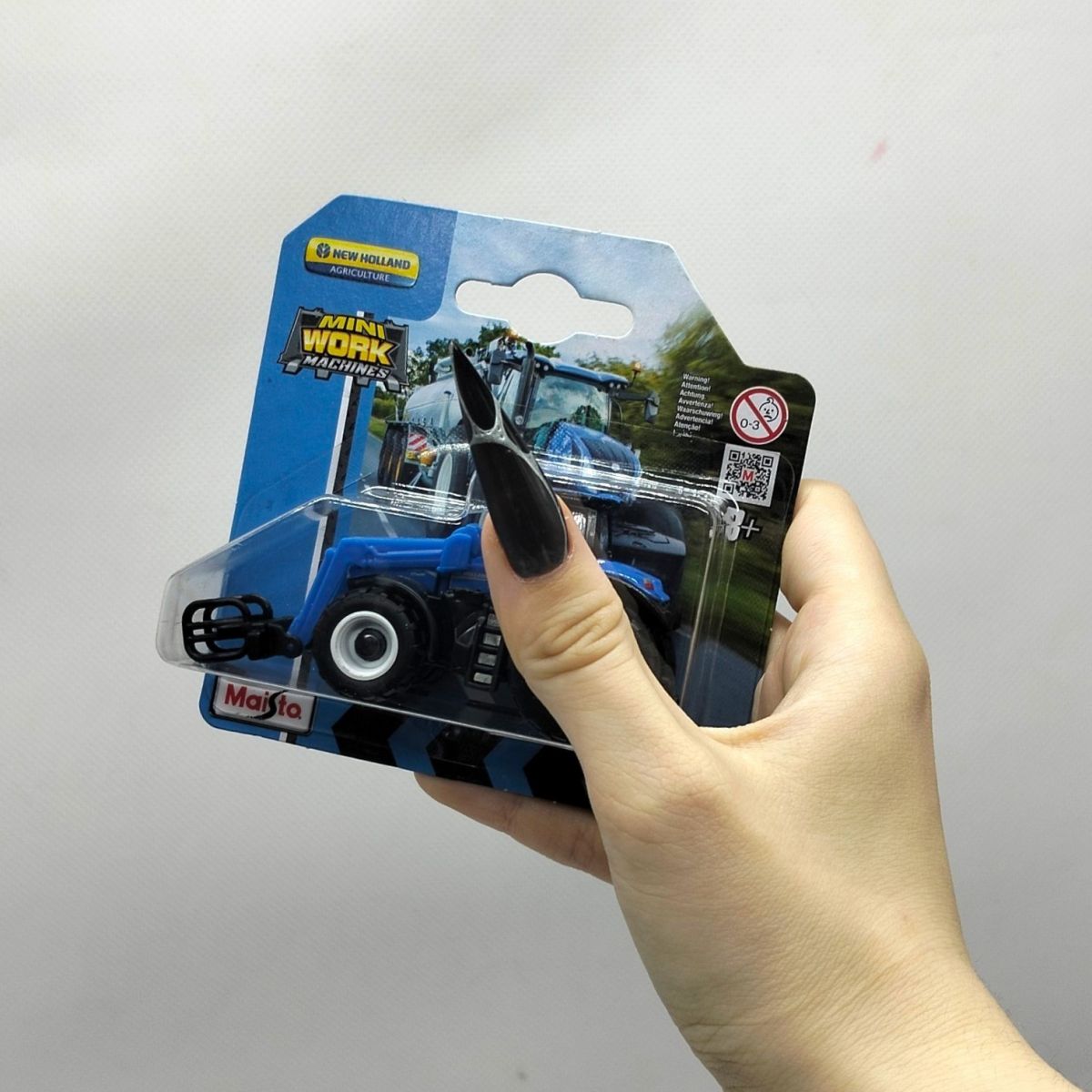 Машинка игрушечная Mini Work Machine Tractors with Front Loader (СИНИЙ)  фото 2