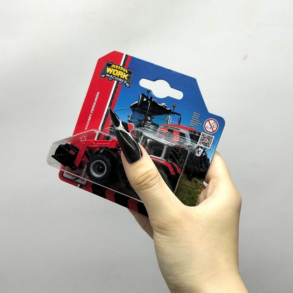 Машинка іграшкова Mini Work Machine Tractors with Front Loader (ЧЕРВОНИЙ)  фото 2
