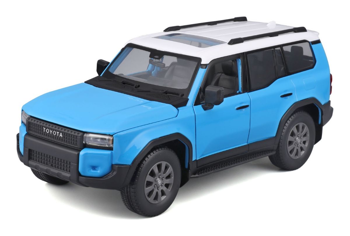 Машинка іграшкова 2024 Toyota Land Cruiser, масштаб 1:24 синій  фото 2