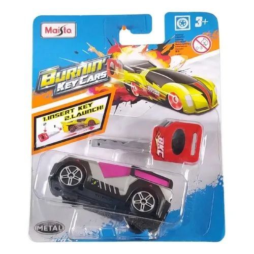 Машинка игрушечная, инерционная Burninʼ Key Cars Ass в ассорт.  фото 2