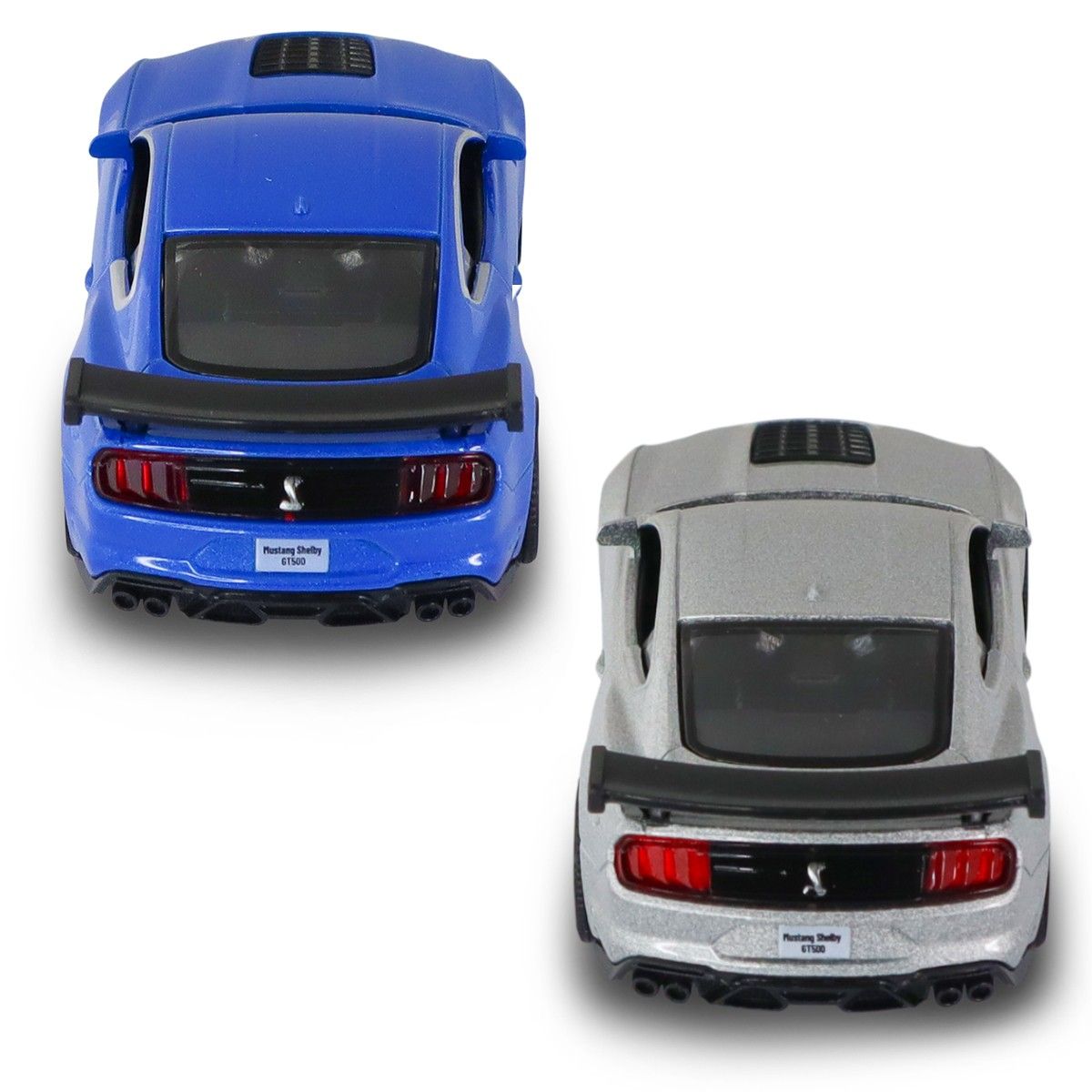Автомодель – Ford Mustang Shelby GT500 2024 (серый, синий)  фото 2