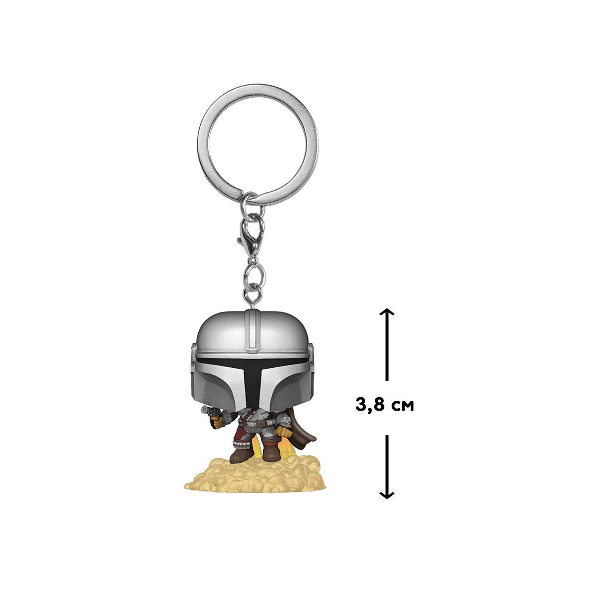 Игровая фигурка на клипсе Funko POP! cерии Мандалорец – Мандалорец с бластером  фото 2