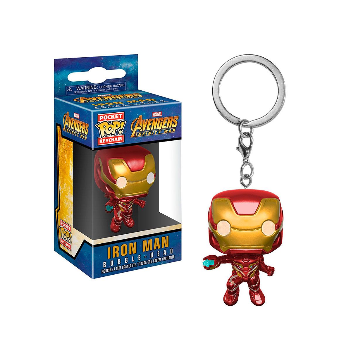 Игровая Фигурка На Клипсе Funko Pop! Cерии Война Бесконечности - Железный Человек  фото 2
