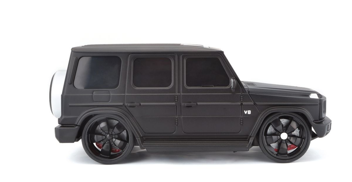Машинка іграшкова на р/к  2018 Mercedes-Benz G-Class, масштаб 1:24 матовий чорний  фото 2