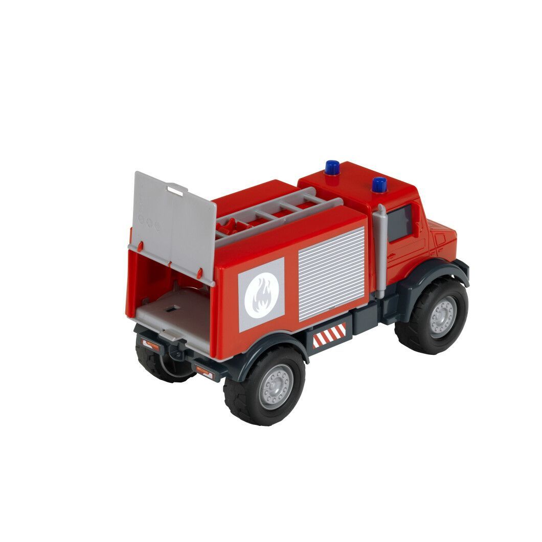 Пожежний автомобіль Unimog з етикеткою (12х24х11 см)  фото 2