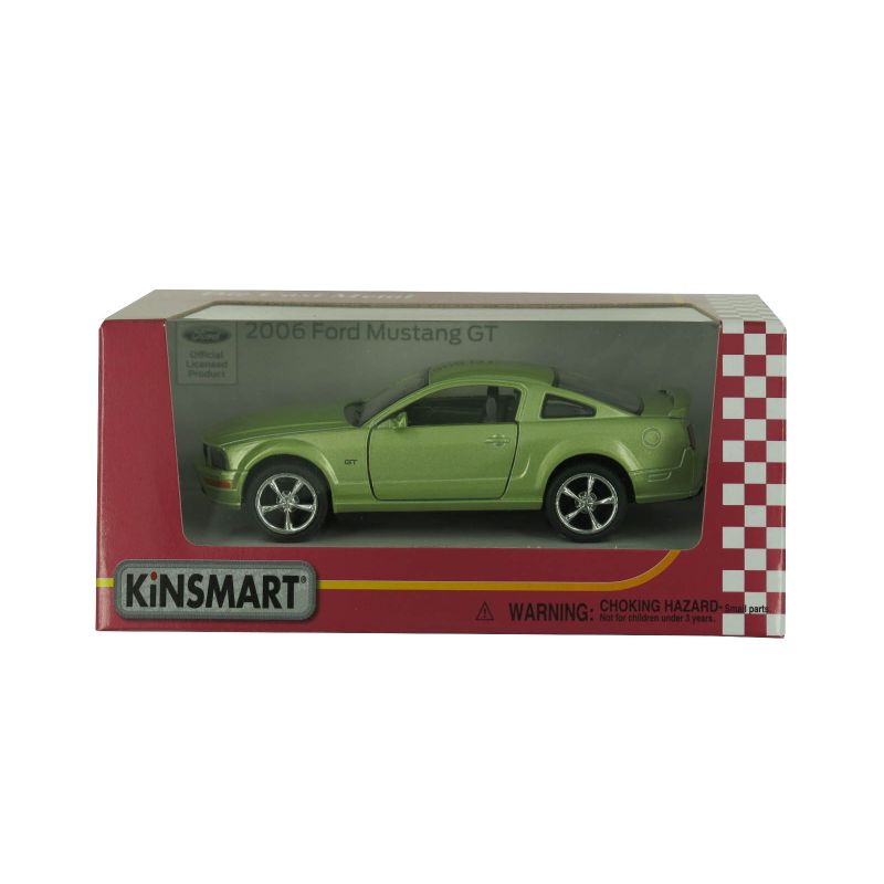 Машинка KINSMART "Ford Mustang GT" (зелена)