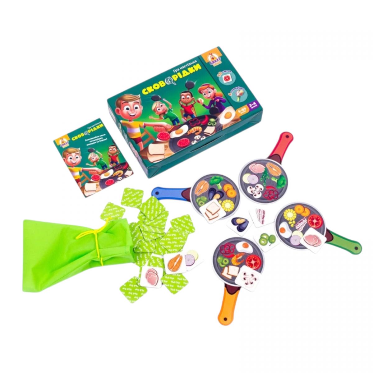 Гра на швидкість "Сковорідки" (укр)  фото 2