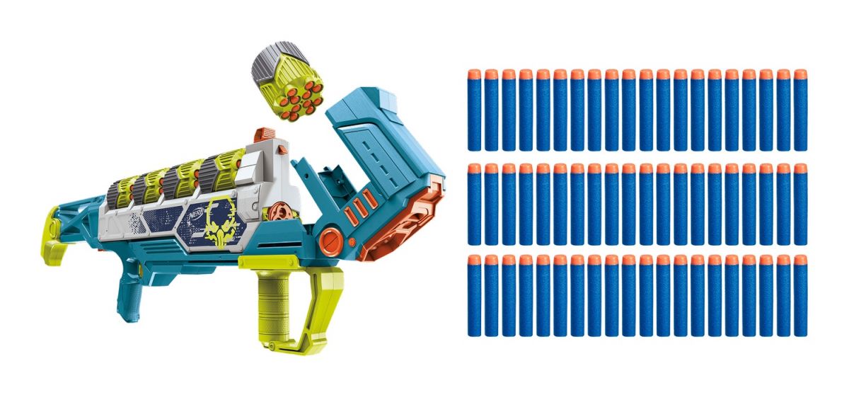 NERF Бластер іграшковий Nerf Rebel Ops Doom Cannon, 60 дротиків, 5 супершелів  фото 20
