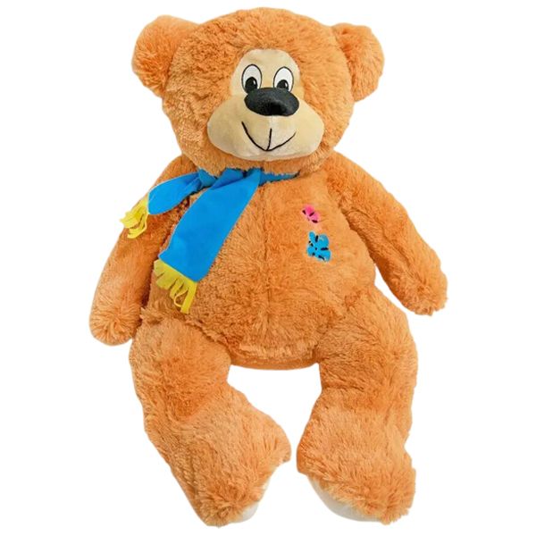М'яка іграшка "Ведмедик клишоногий", коричневий (70 см)