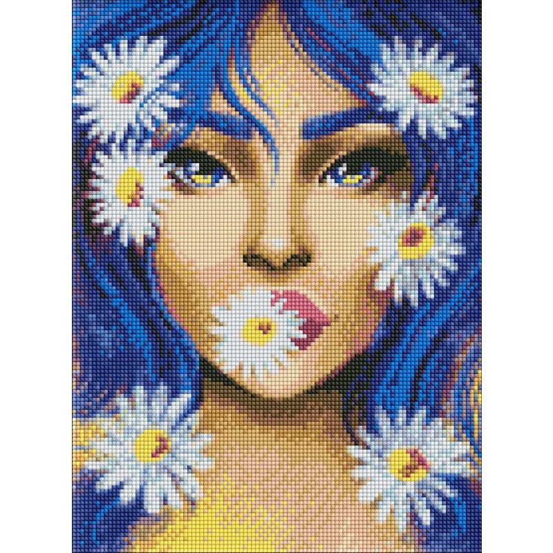 Алмазна мозаїка "Ромашковий настрій"  фото 1