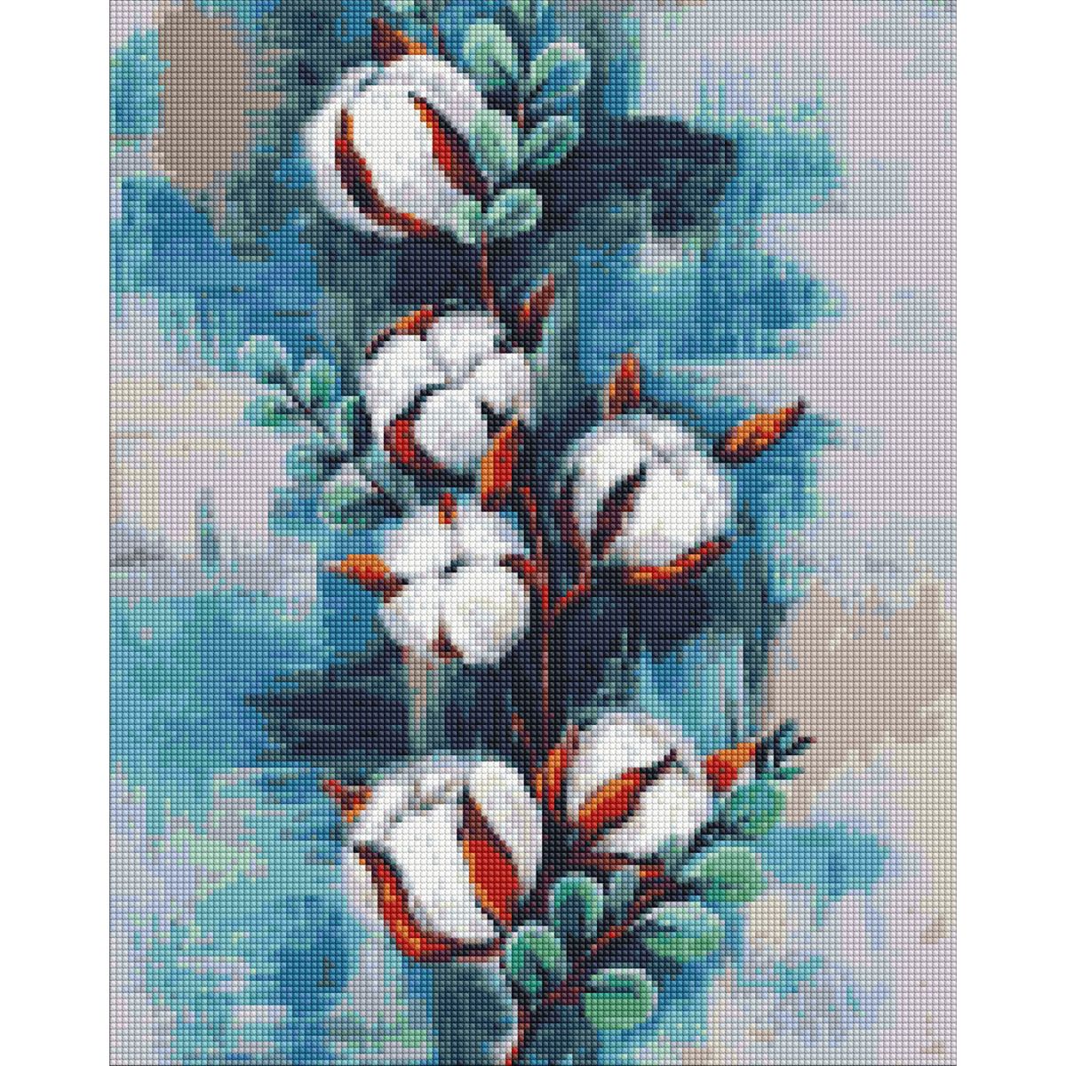 Алмазна мозаїка "Бавовна"  фото 1