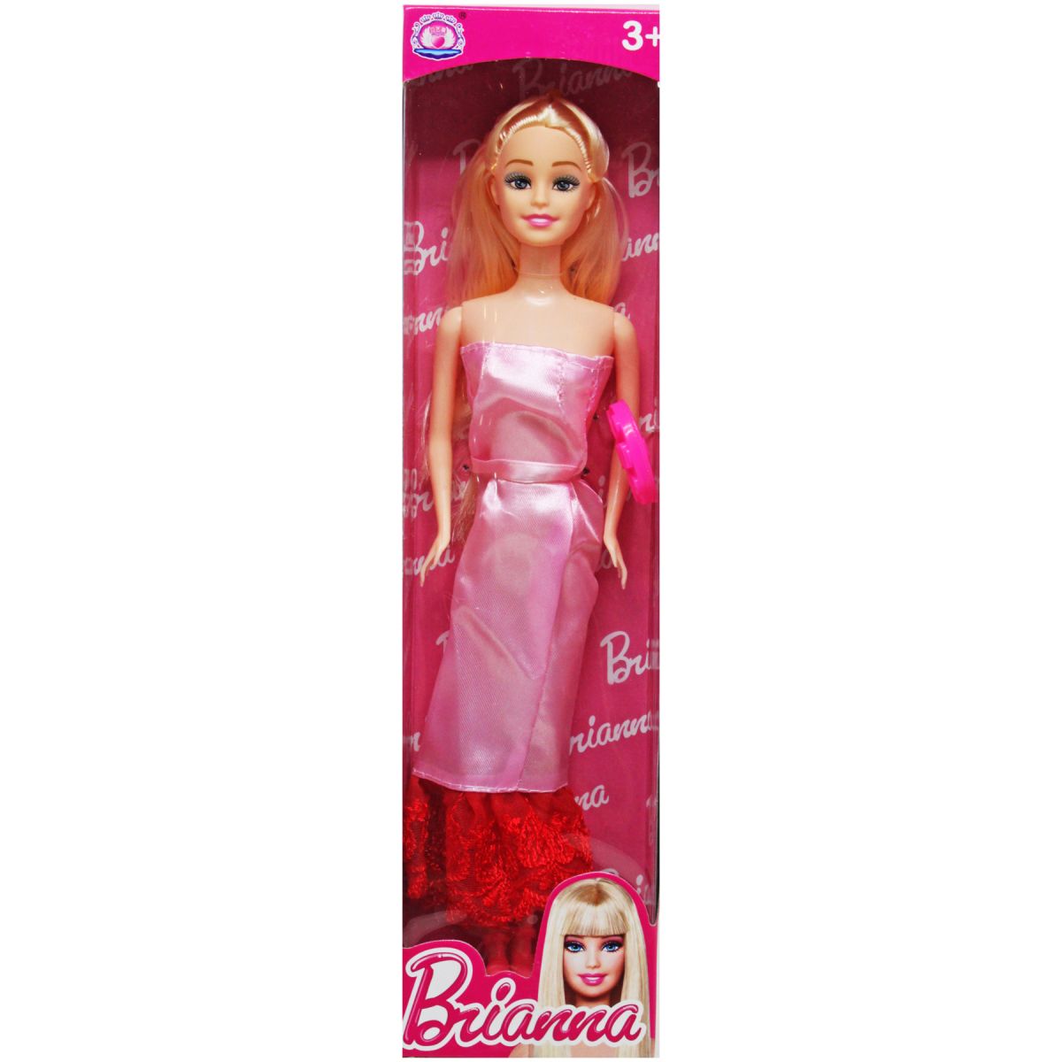 Лялька "Бріана" у рожевому