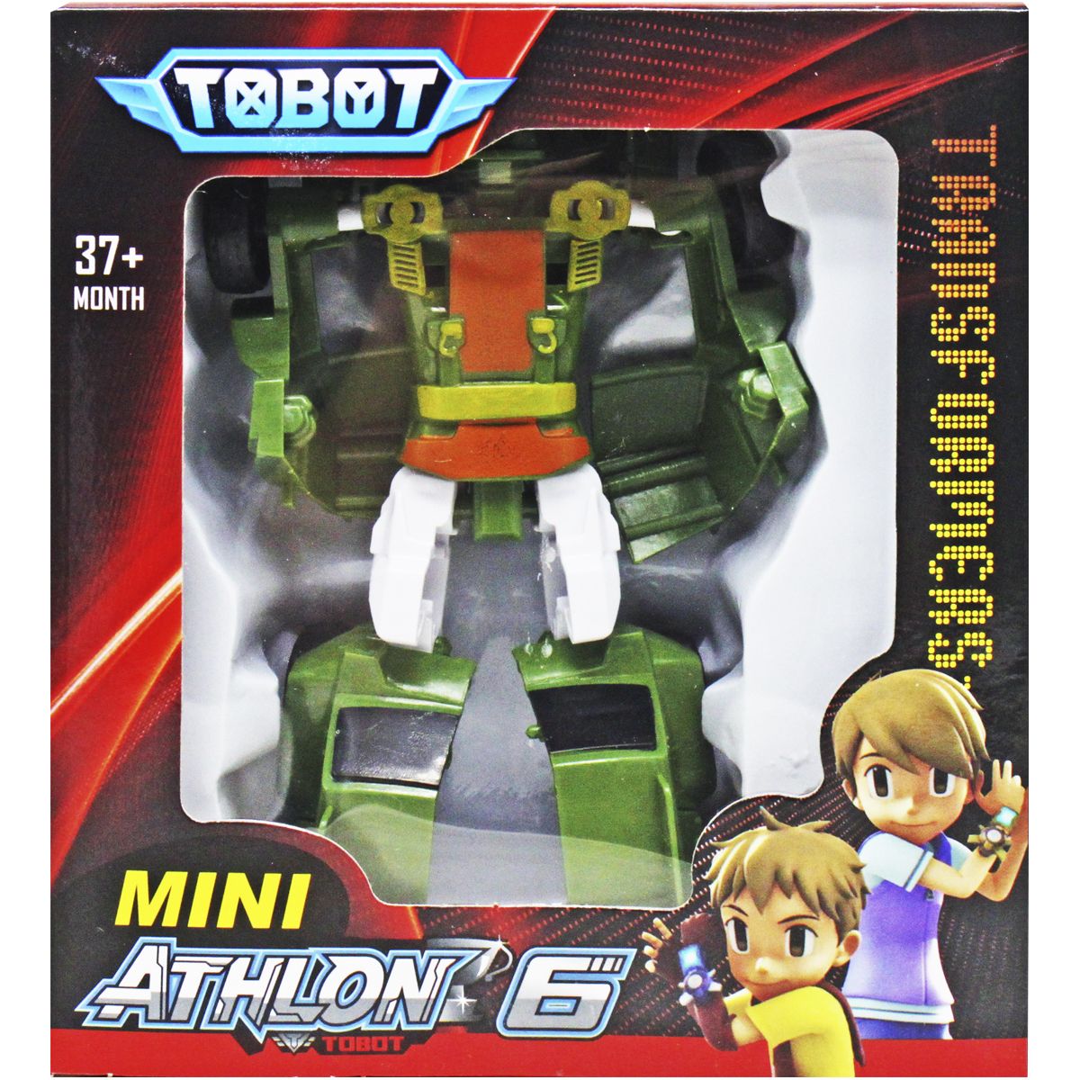 Хло7438 [128] Трансформер "TOBOT" в коробці, 15 відів, 128 р. 14 * 7 * 15. 5см