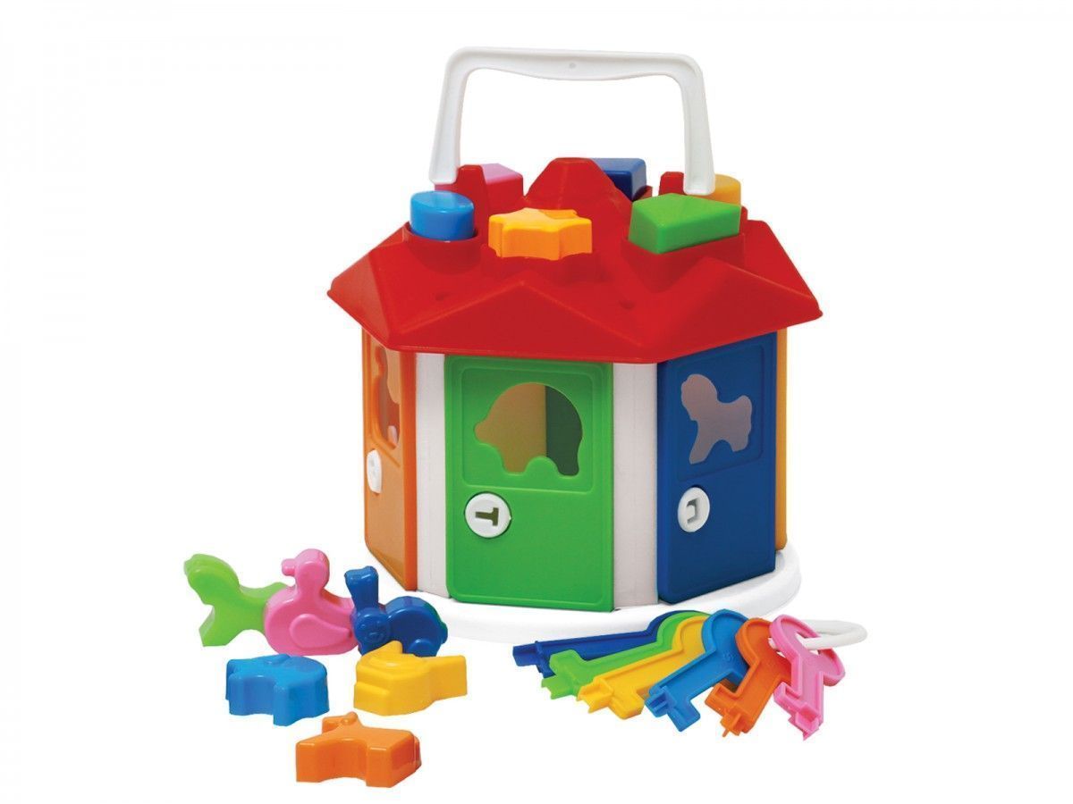 Уцінка.  Іграшка "Розумний малюк: Будиночок" (сортер) - відколотий шматок даху