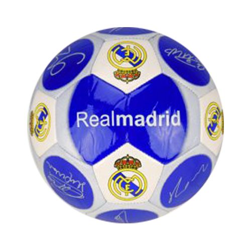 Мʼяч футбольний "Мадрид" №5, синій  фото 1