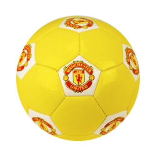 Мяч футбольный №3 "Манчестер Юнайтед", желтый
