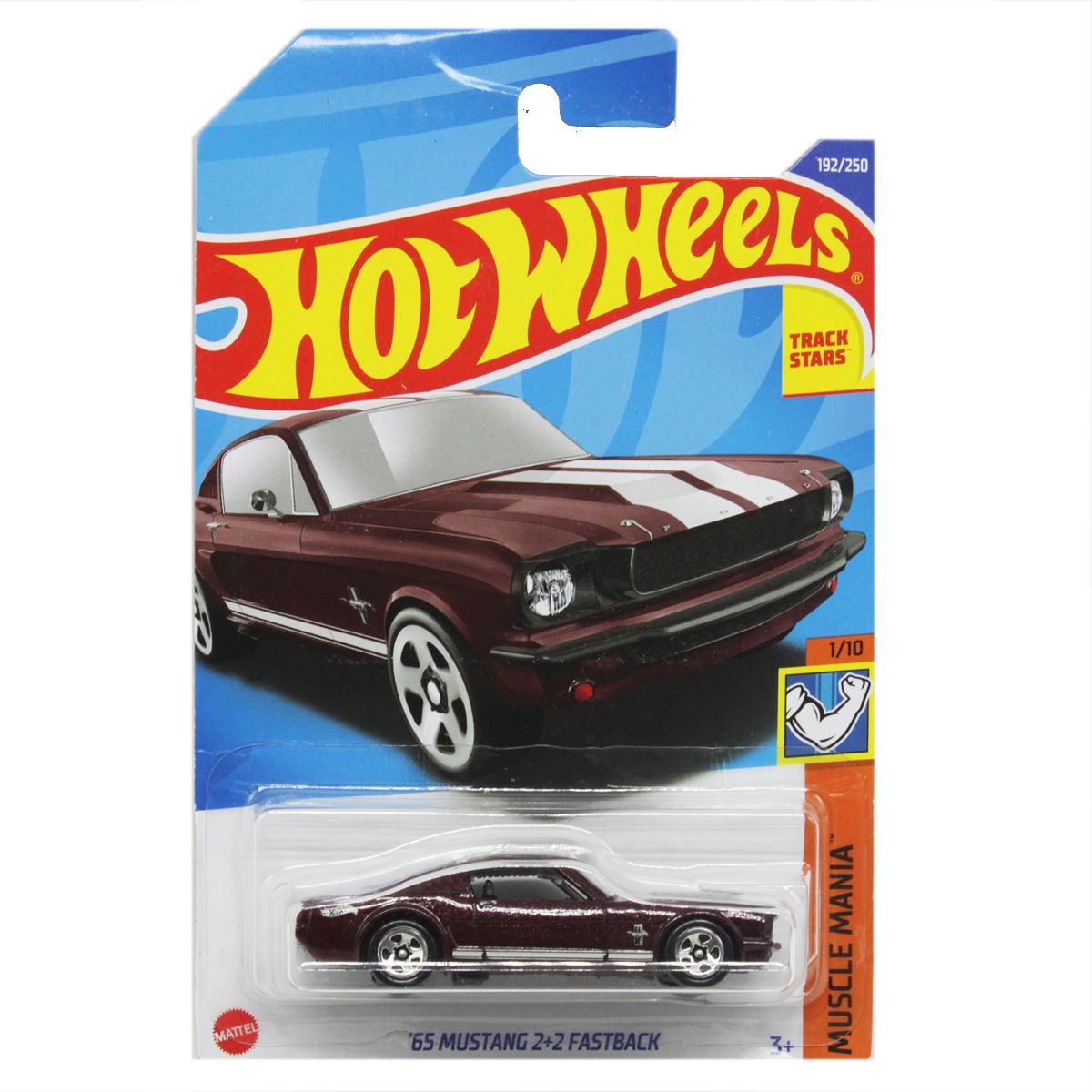 Машинка "Hot wheels: 65 MUSTANG 2+2" (оригинал)