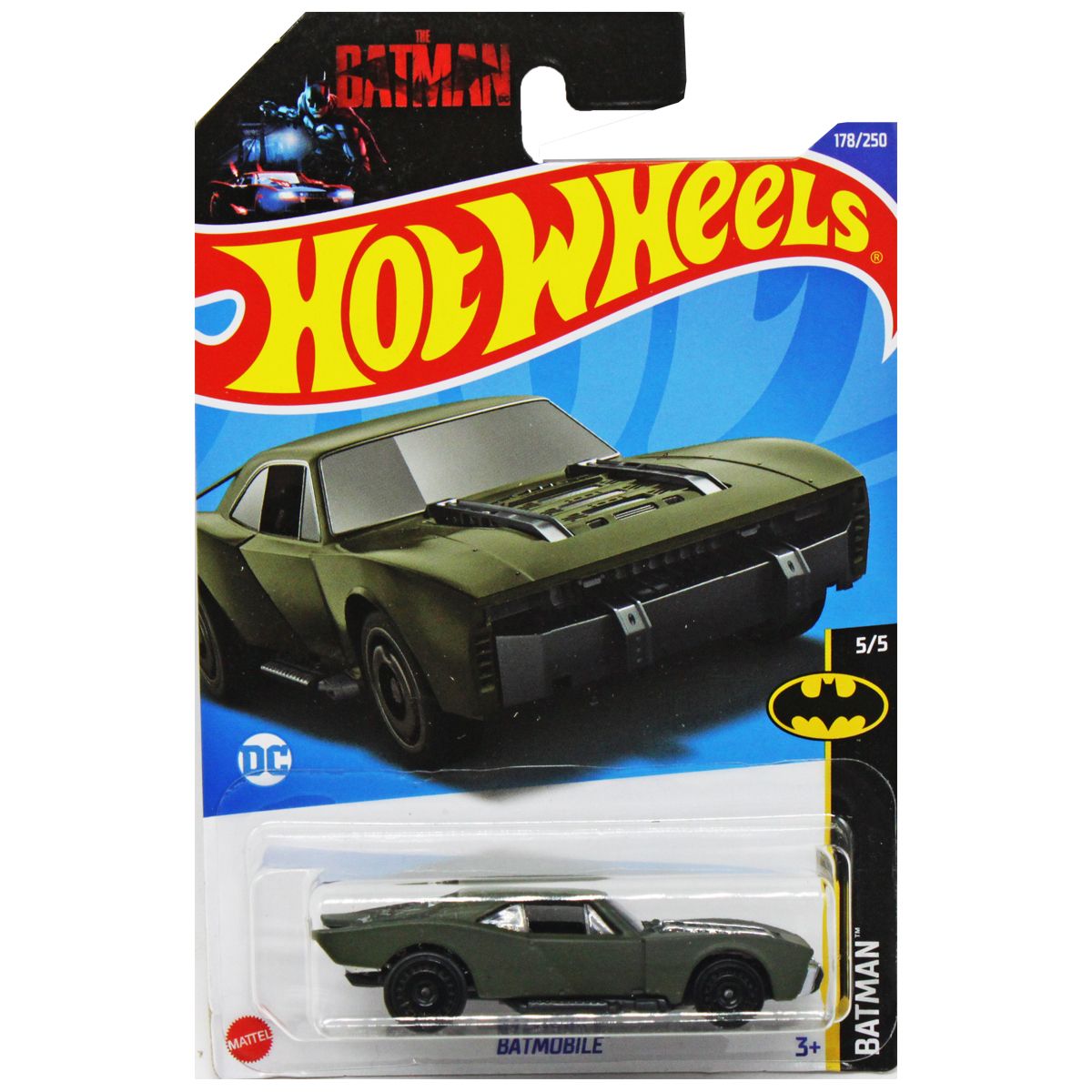 Машинка "Hot wheels: BATMOBILE" (оригінал)