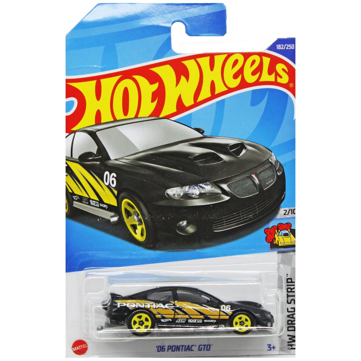 Машинка "Hot wheels: 06 PONTIAC" (оригінал)