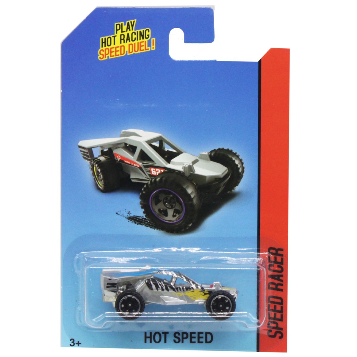 Машинка металева "Speed Racer: Срібляста"