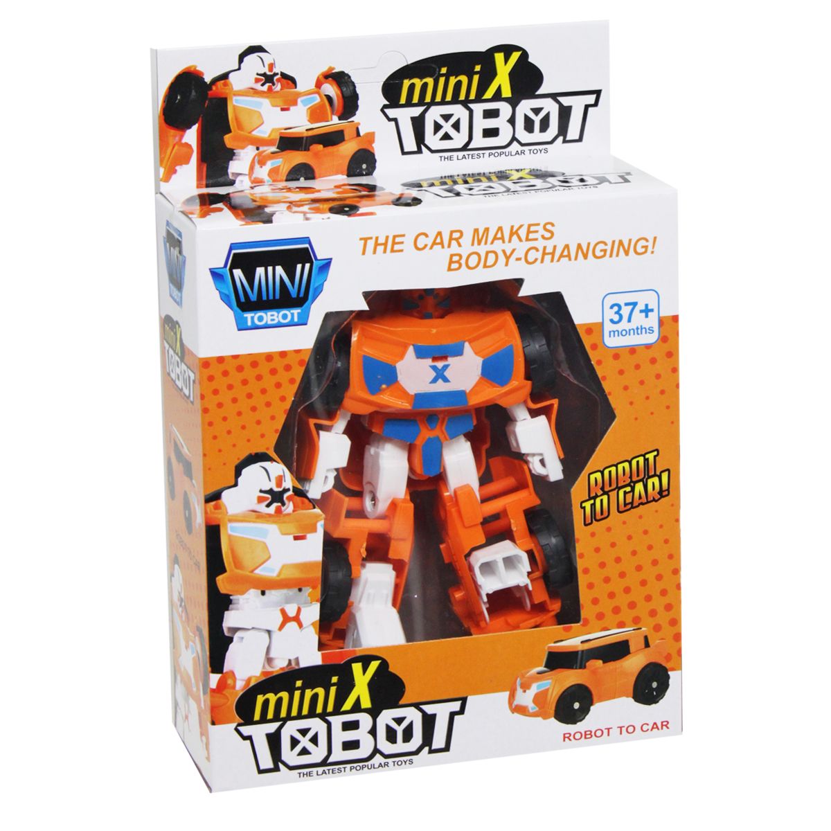 Трансформер "Tobot mini X" помаранчевий
