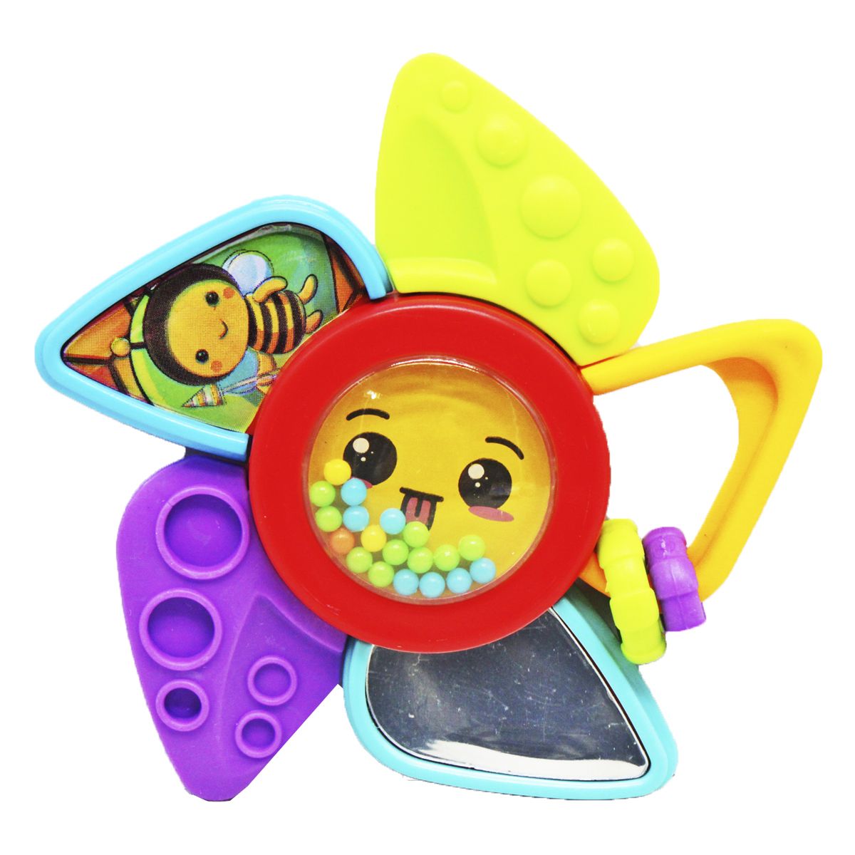 Брязкальце з прорізувачем "Квіточка"  фото 1