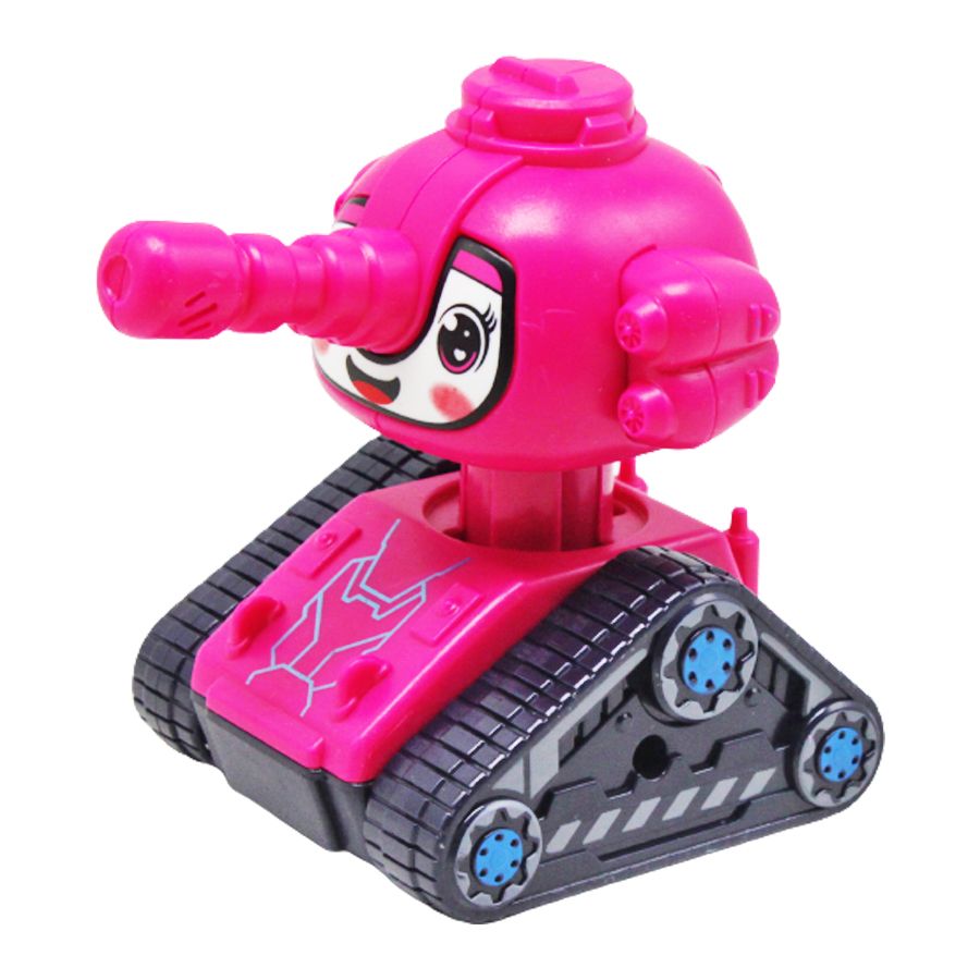 Іграшка заводна "Танк", рожевий