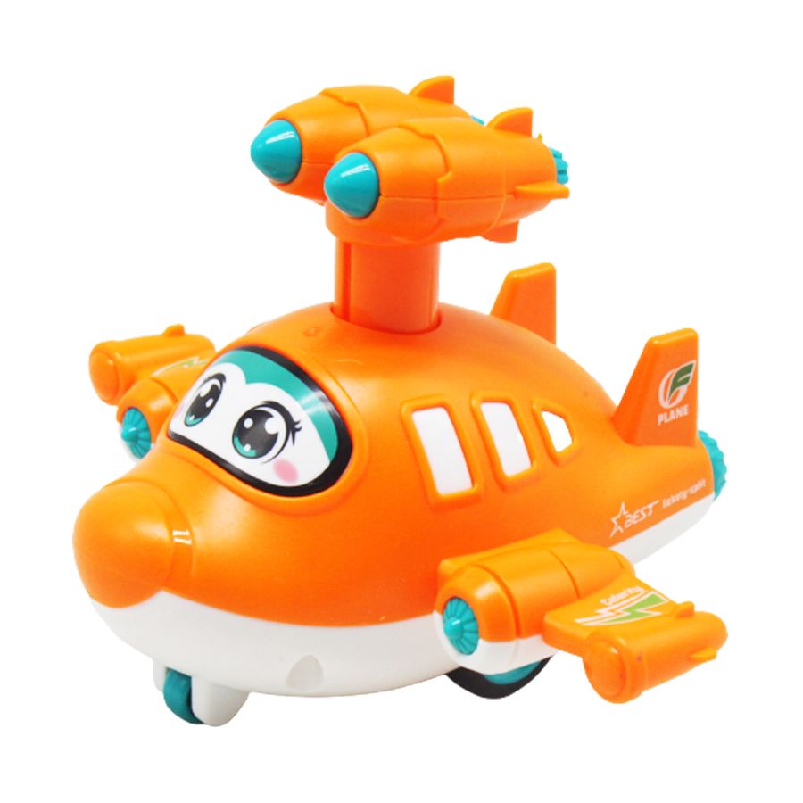 Іграшка заводна "Літачок", помаранчевий