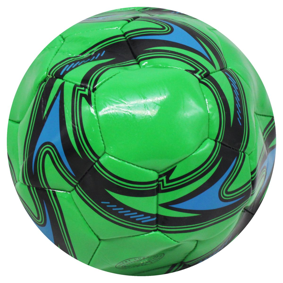 Мяч футбольный детский №5, зеленый (PVC)