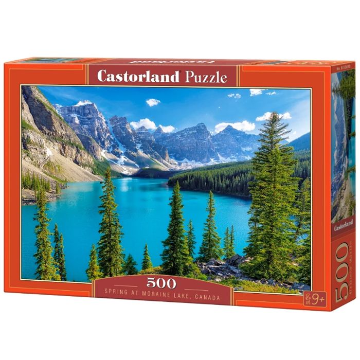 Пазли "Озеро Малайн, Канада", 500 елементів