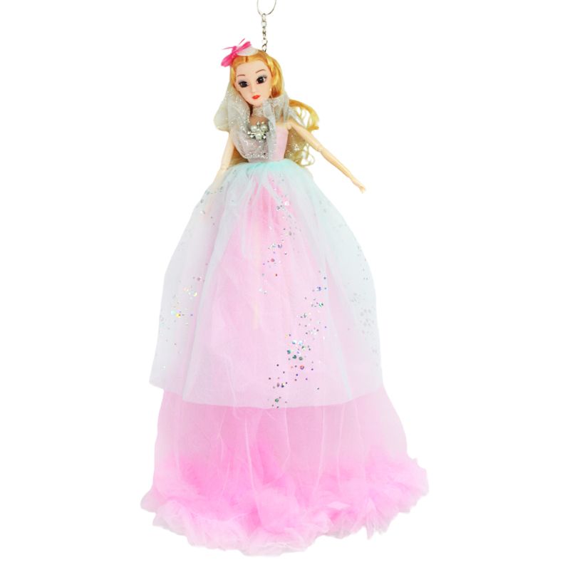 Лялька в бальній сукні "Зірки", рожева