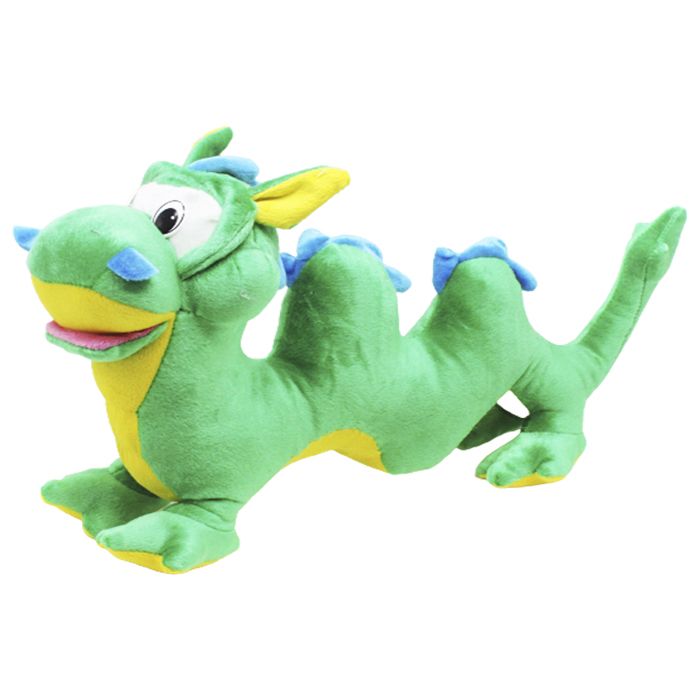 Мʼяка іграшка "Китайський Дракон", зелений (45 см)