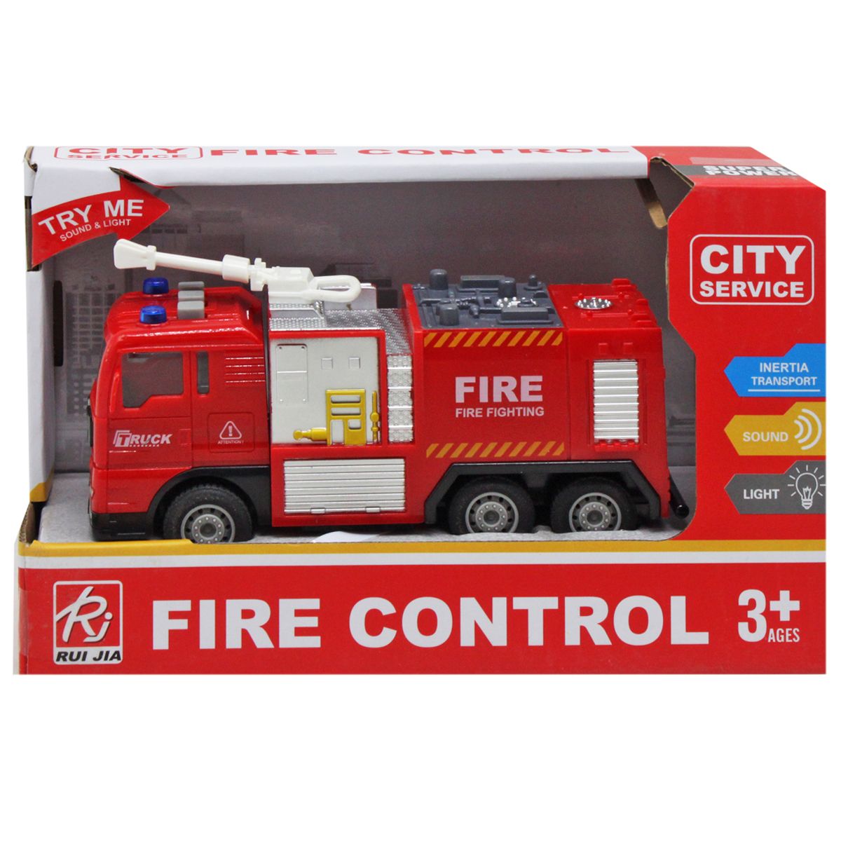 Пожарная машина "Fire control" со звуком