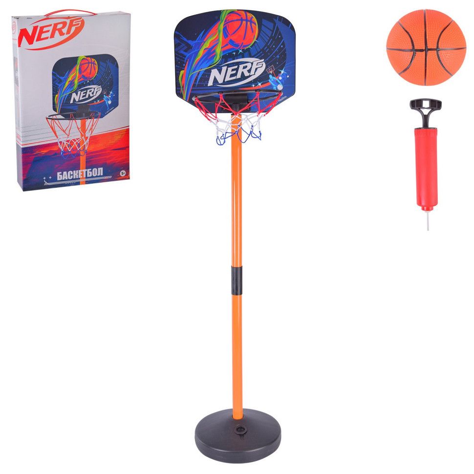 Баскетбольний набір "NERF", на стійці, 106 х 30 см