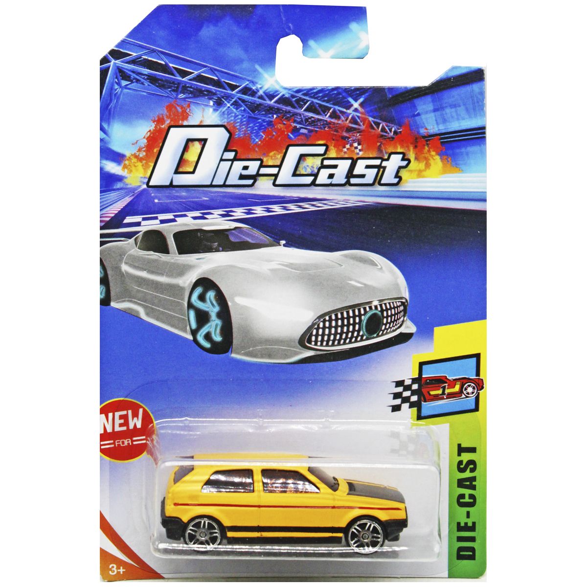 Машинка металева "Die-cast" (вид 2)