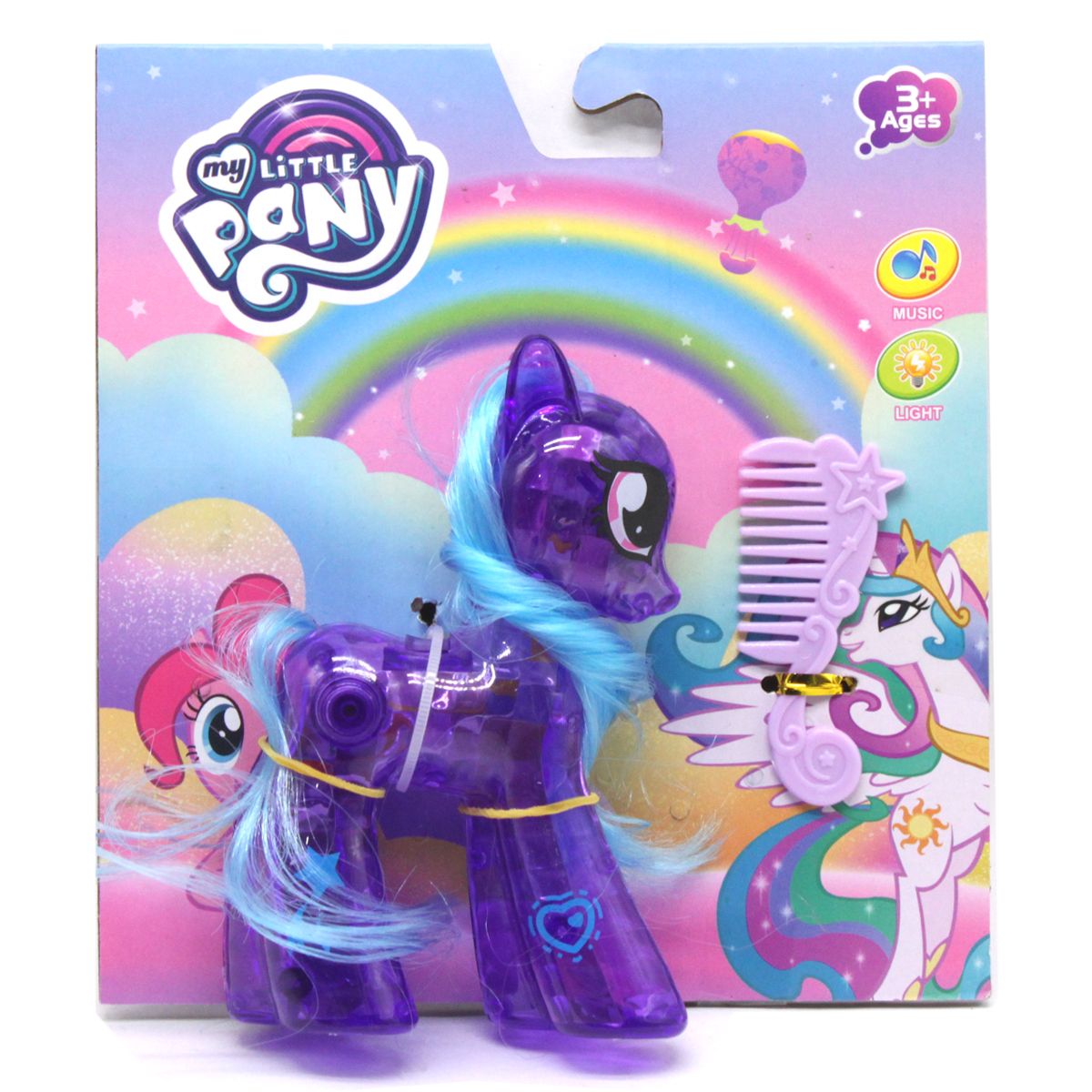 Фігурка "My little pony" зі світлом (фіолетова)