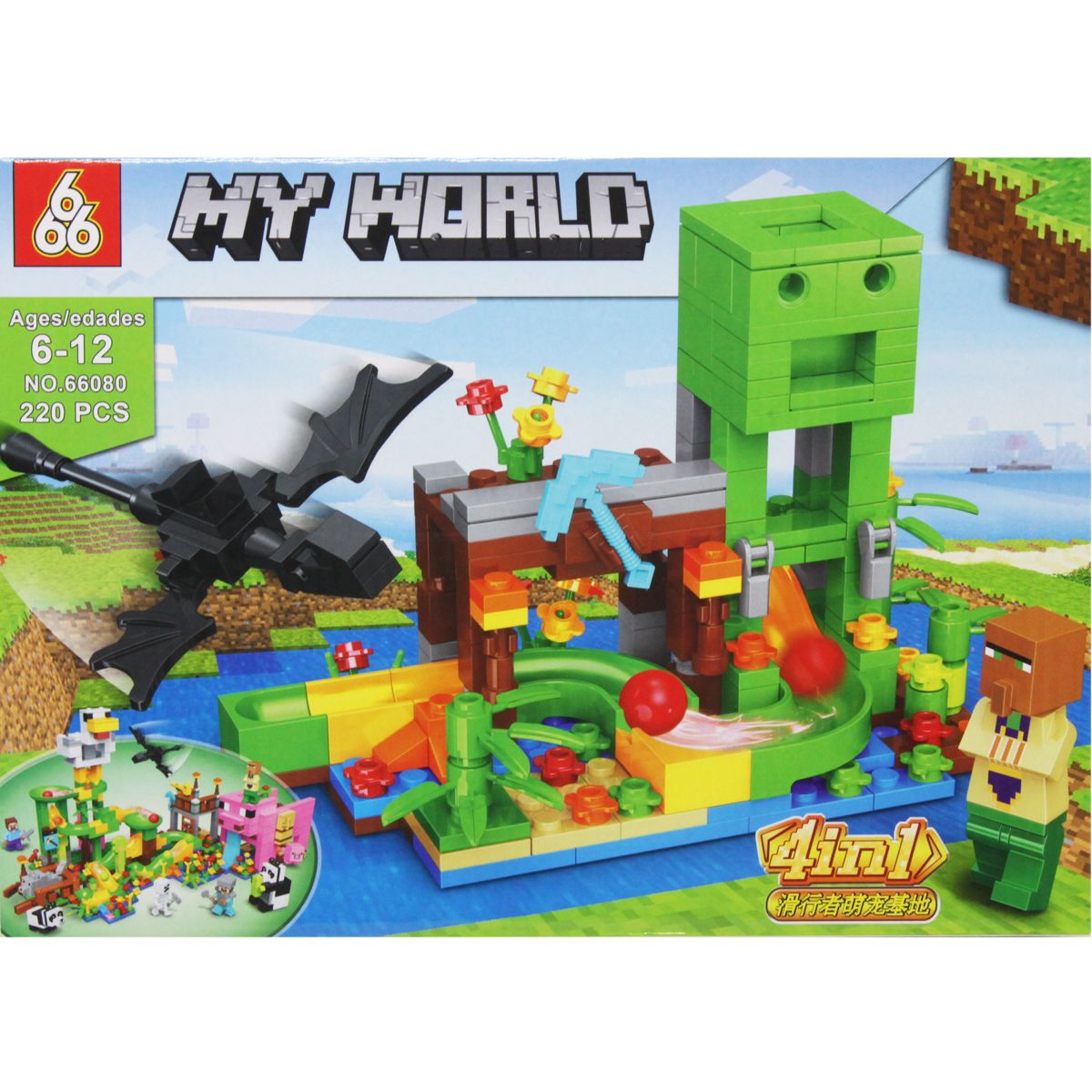 Конструктор "Minecraft", 220 дет.  (вид 2)  фото 1