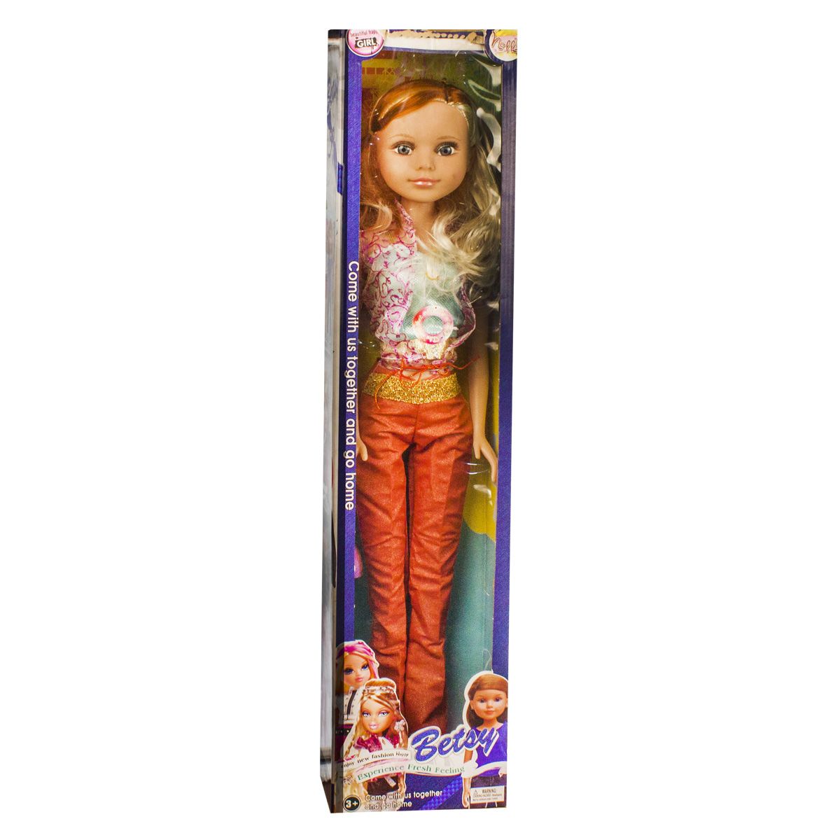 Уценка.  Кукла "Betsy" (75 см),  вид 1 - повреждена упаковка