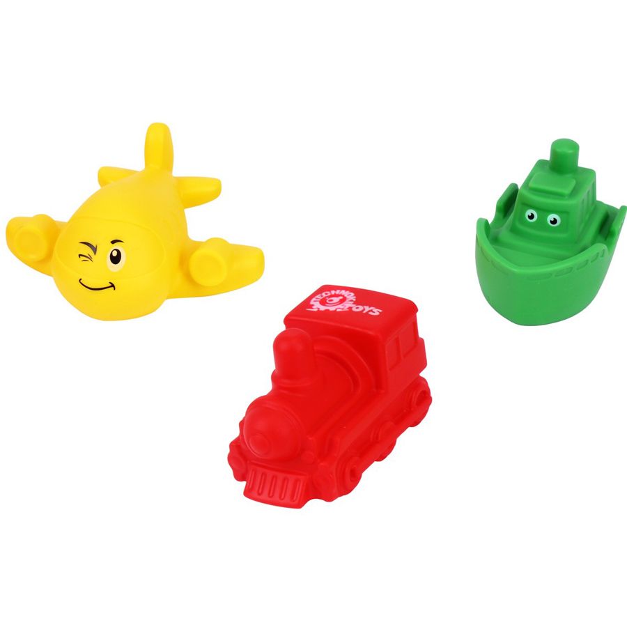 Набор игрушек для ванны "Транспорт" (3 шт)