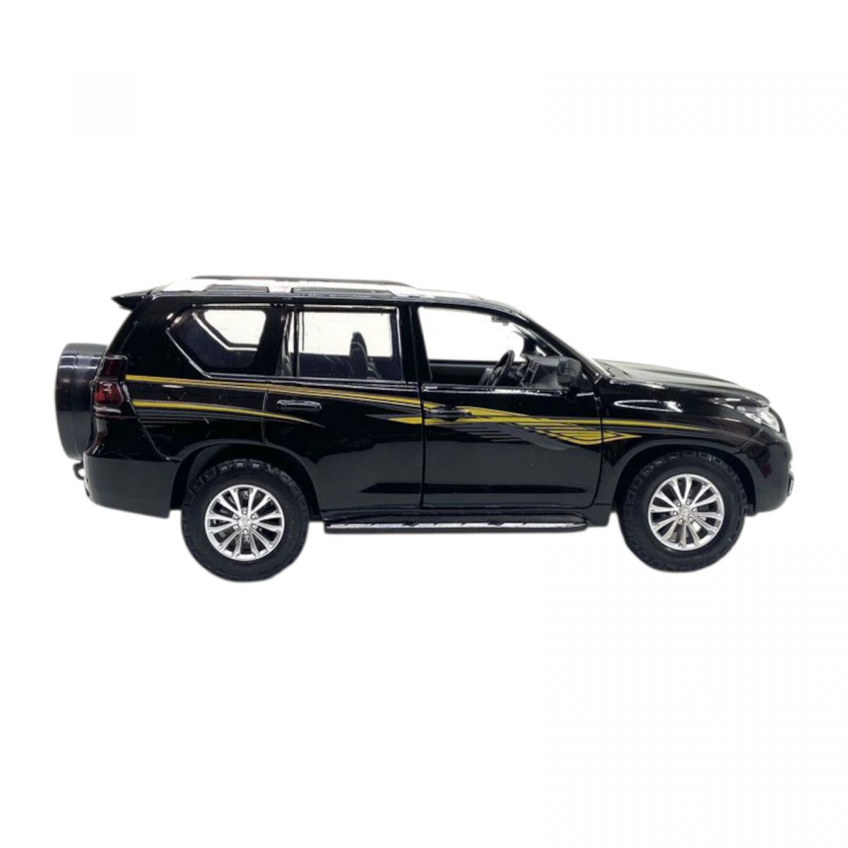 Машина металева "Toyota Land Cruiser Prado" із серії "Автопром" (чорна)  фото 1