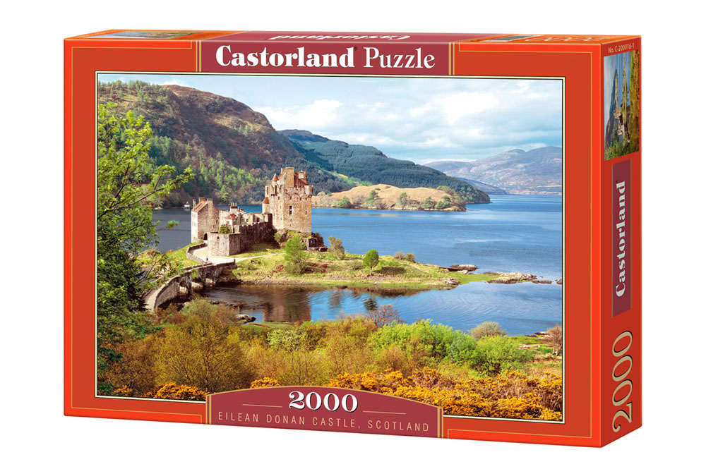 Пазли "Замок Ейлеан Донан, Шотландія, Eilean Donan Castle, Scotland", 2000 ел