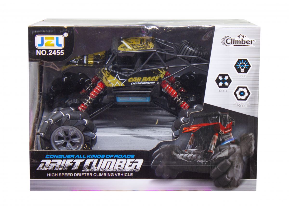 Уцінка. Машинка на радіоуправлінні "Drift Climber" на роликових колеса (чорна) - не працює електроніка Уцінка. Машинка на радіоуправлінні "Drift Climber" на роликових колеса (чорна) - не працює електроніка