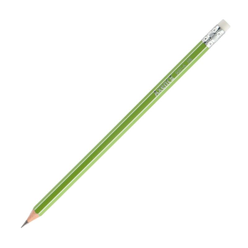 Олівець графітний Axent 9001-А, НВ, ціна за 1 щт, туба