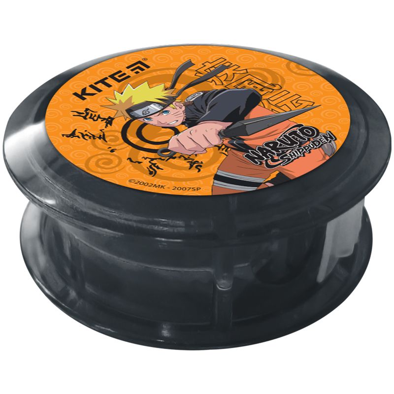 Точилка с контейнером круглая "Naruto"