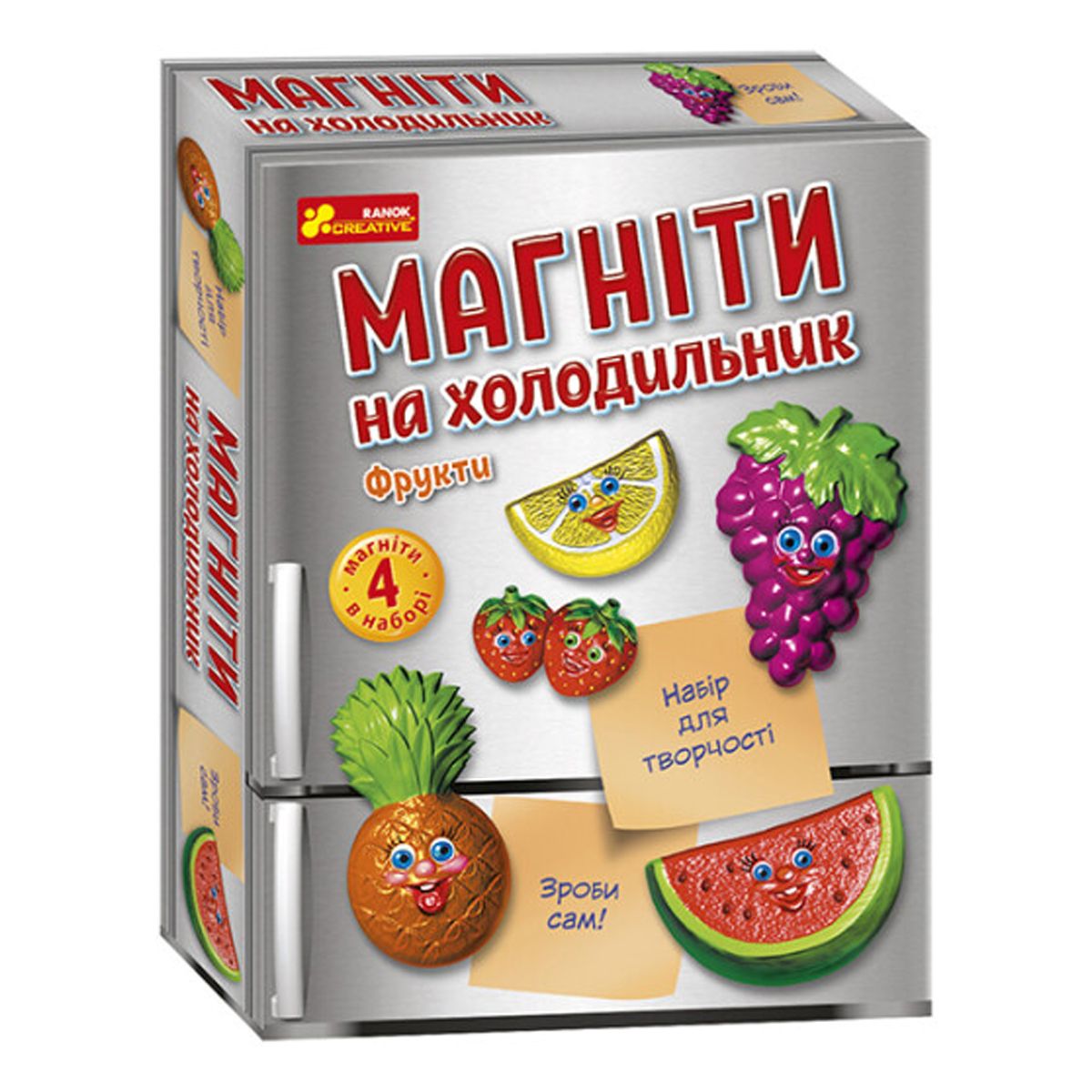 Набір для творчості "Магніти на холодильник: Фрукти"  фото 1
