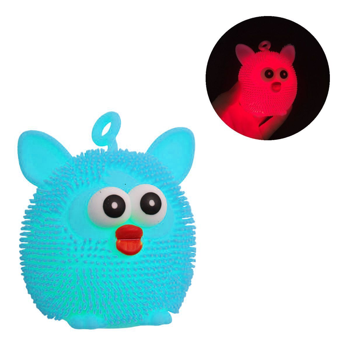 Уцінка.  Іграшка антистрес зі світлом "Furby" (блакитний) не світиться