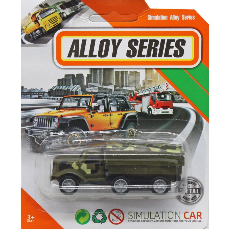 Машинка "Alloy series: Вантажівка" (6 см)