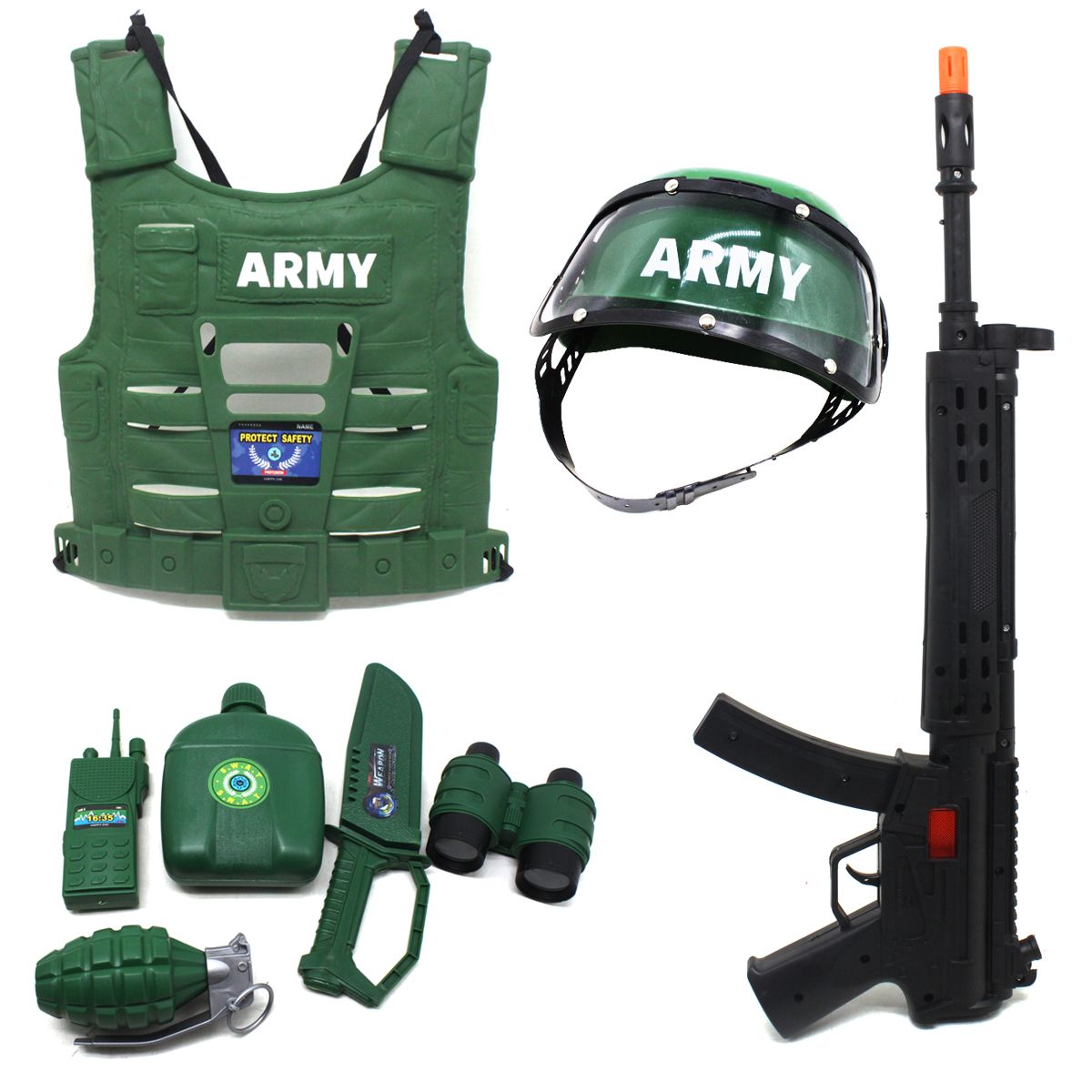 Военный набор оружие и аксессуары "Army"